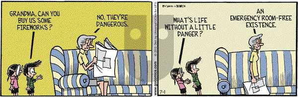 Grand Avenue on Monday July 1, 2013 Comic Strip