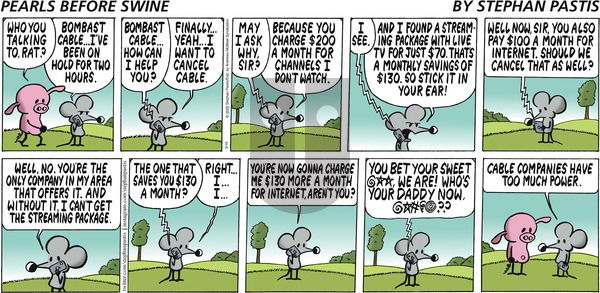 Pearls Before Swine on Sunday March 16, 2025 Comic Strip