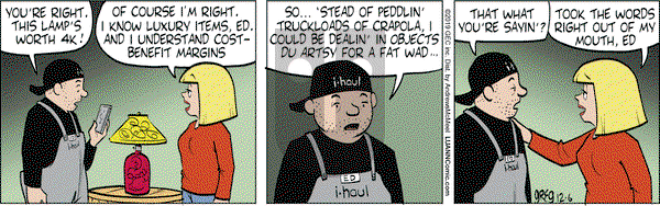 Luann - Friday December 6, 2019 Comic Strip