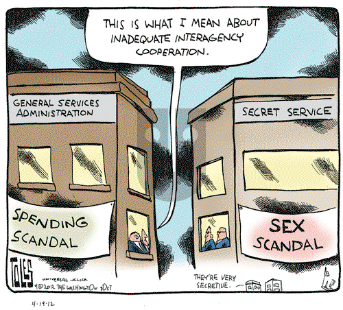 Tom Toles on Thursday April 19, 2012 Comic Strip