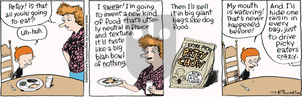 Cul de Sac on Monday November 9, 2009 Comic Strip
