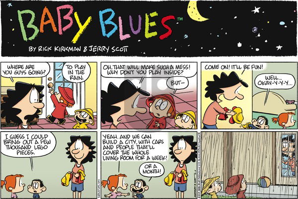 Baby Blues on Sunday October 4, 2015 Comic Strip