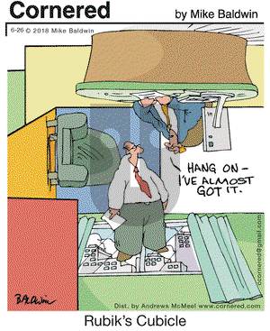 Cornered on Tuesday June 26, 2018 Comic Strip