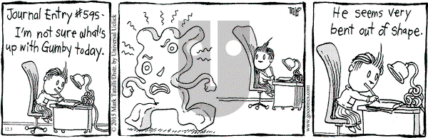 Lio on Thursday December 3, 2015 Comic Strip