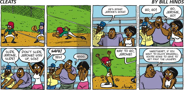 Cleats on Sunday July 27, 2008 Comic Strip