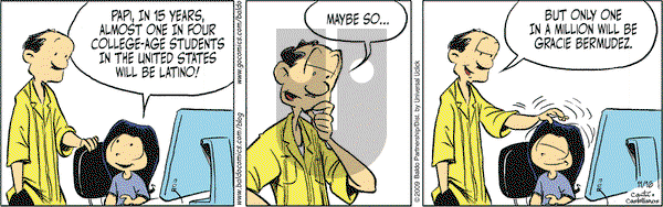 Baldo on Monday November 16, 2009 Comic Strip