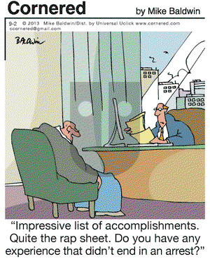 Cornered on Monday September 2, 2013 Comic Strip