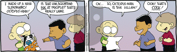 The Buckets on Wednesday April 11, 2018 Comic Strip