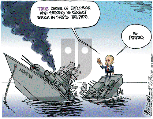 Stuart Carlson on Friday April 15, 2022 Comic Strip