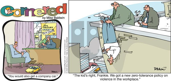 Cornered on Sunday March 8, 2020 Comic Strip