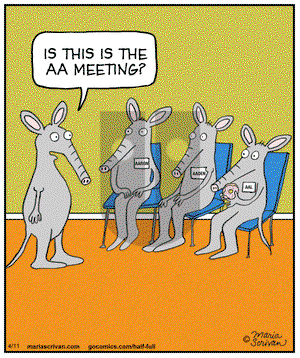 Half Full on Friday April 11, 2014 Comic Strip