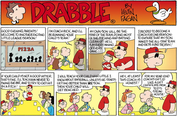 Drabble on Sunday March 1, 2009 Comic Strip