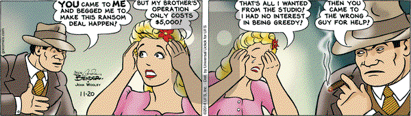 Alley Oop on Thursday November 20, 2014 Comic Strip