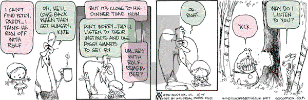 Non Sequitur on Wednesday October 4, 2006 Comic Strip