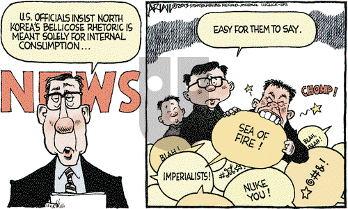 Robert Ariail on Thursday April 11, 2013 Comic Strip