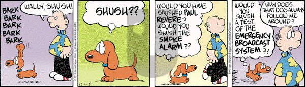 Drabble on Tuesday December 1, 2015 Comic Strip