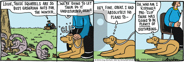 Overboard on Tuesday October 11, 2016 Comic Strip