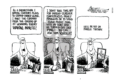 Stuart Carlson on Wednesday August 21, 1996 Comic Strip