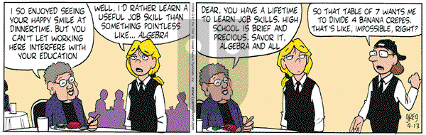 Luann on Wednesday September 13, 2006 Comic Strip