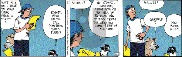 Get Fuzzy on Wednesday April 16, 2008 Comic Strip