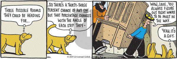 Overboard on Wednesday October 12, 2011 Comic Strip