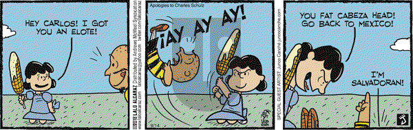 La Cucaracha on Friday September 14, 2018 Comic Strip