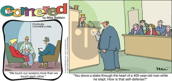 Cornered on Sunday November 1, 2020 Comic Strip