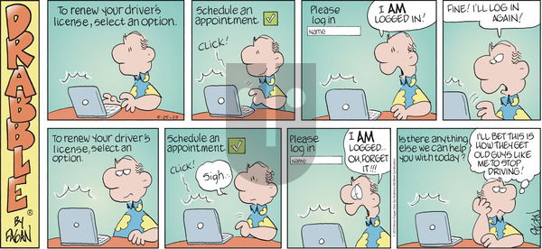 Drabble on Sunday May 25, 2025 Comic Strip