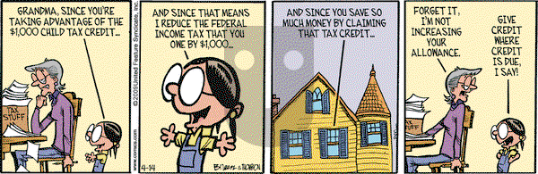 Grand Avenue on Tuesday April 14, 2009 Comic Strip