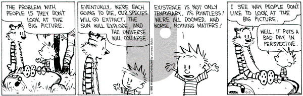 Calvin and Hobbes - Wednesday June 5, 2013 Comic Strip