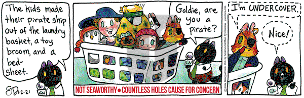 Breaking Cat News - Wednesday February 21, 2024 Comic Strip
