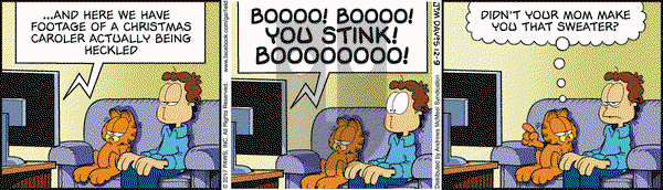 Garfield on Saturday December 9, 2017 Comic Strip