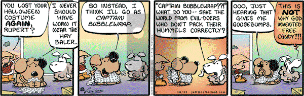 DeFlocked on Thursday October 22, 2009 Comic Strip