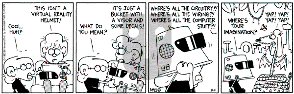FoxTrot on Wednesday August 4, 1993 Comic Strip