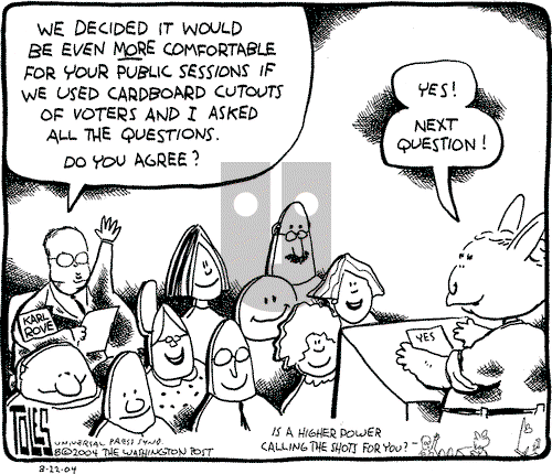 Tom Toles - Sunday August 22, 2004 Comic Strip