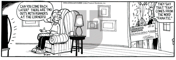 Grand Avenue on Wednesday April 5, 2006 Comic Strip