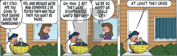 Pearls Before Swine on Thursday November 27, 2014 Comic Strip