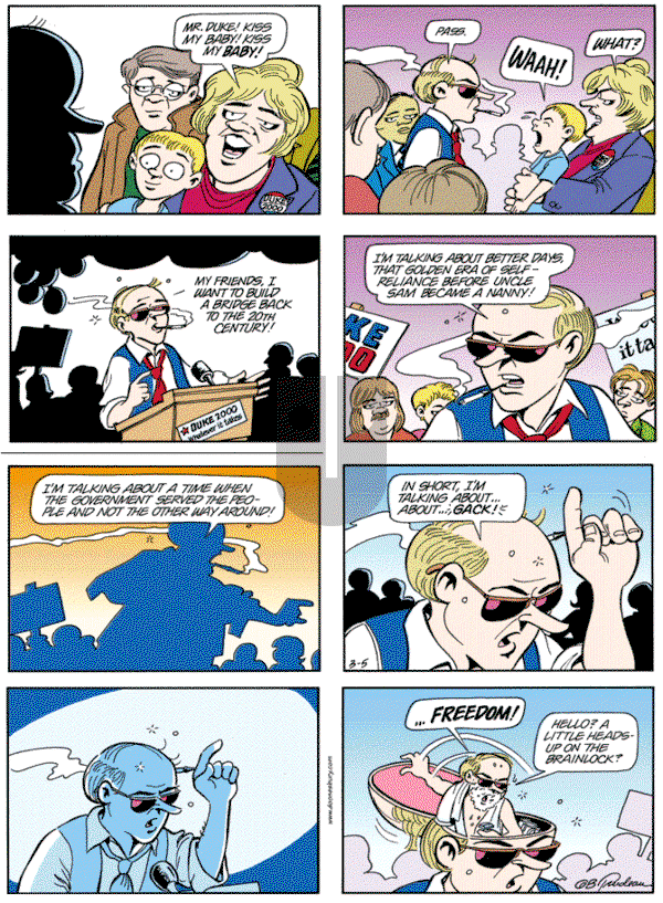 Doonesbury - Sunday March 5, 2000 Comic Strip