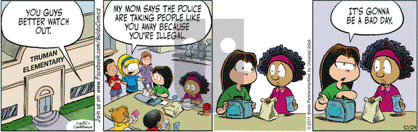 Baldo on Monday October 24, 2011 Comic Strip