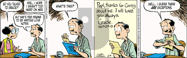 Baldo - Saturday February 9, 2002 Comic Strip