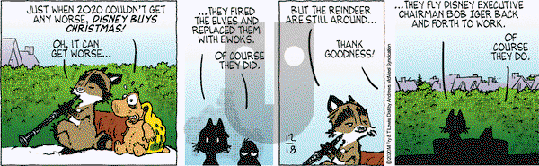Over the Hedge on Friday December 18, 2020 Comic Strip