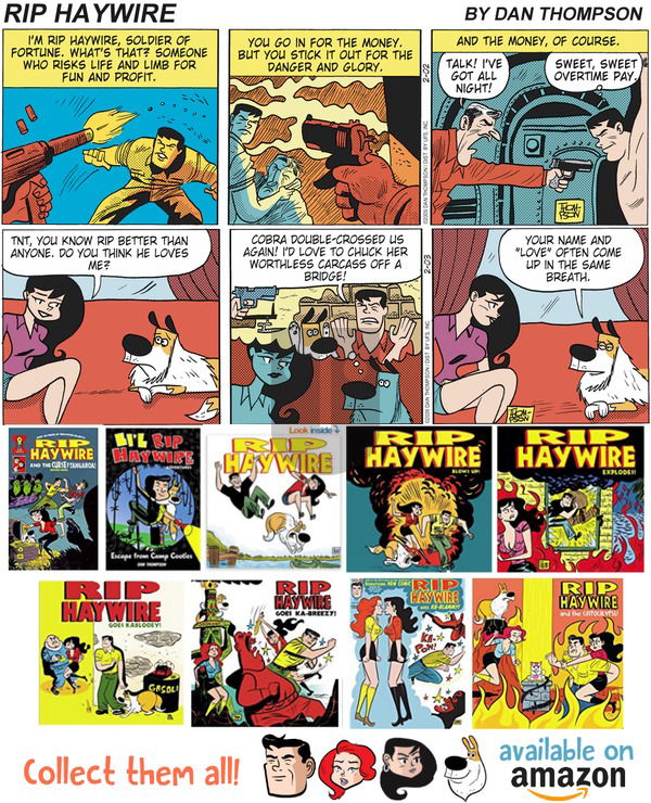 Rip Haywire on Sunday June 17, 2018 Comic Strip