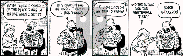 Betty on Monday November 29, 1999 Comic Strip