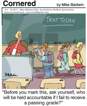 Cornered on Tuesday February 7, 2017 Comic Strip