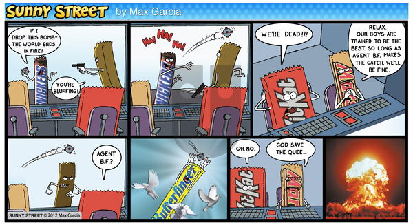 Sunny Street on Friday May 2, 2014 Comic Strip