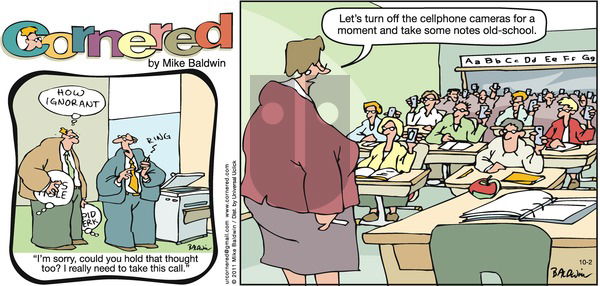 Cornered on Sunday October 2, 2011 Comic Strip