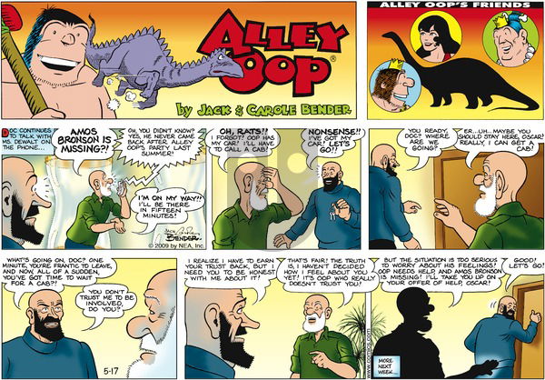 Alley Oop on Sunday May 17, 2009 Comic Strip