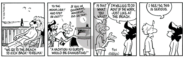 Arlo and Janis on Wednesday March 25, 1998 Comic Strip