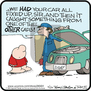 Ziggy on Wednesday March 26, 2003 Comic Strip