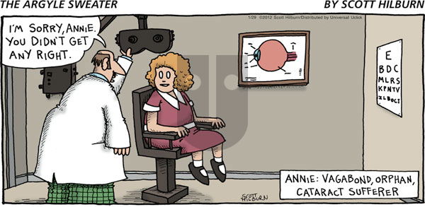 The Argyle Sweater on Sunday January 29, 2012 Comic Strip